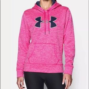 Underarmour Pink & Navy hoodie